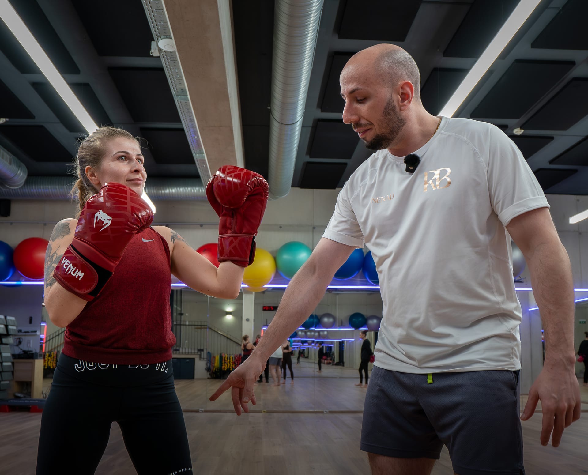 Royal Boxen Queen Trainingsszene